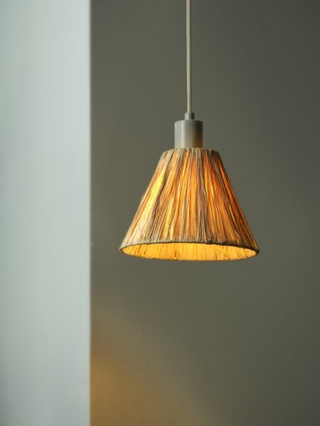 Ledvance - Luster na lanku DECOR RAFFIA 1xE27/15W/230V rafia