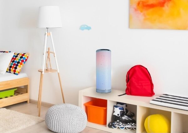LED RGBW Stmievateľná stolná lampa LED/5W/230V + diaľkové ovládanie
