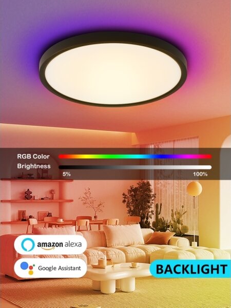 Immax NEO 07170-B60 - LED RGB Stmievateľné svietidlo TUDO 65W/230V Wi-Fi Tuya + DO
