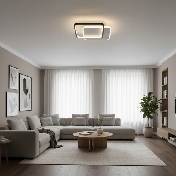 Brilagi - LED stmievateľné stropné svietidlo FLARE LED/43W/230V 3000-6000K + DO