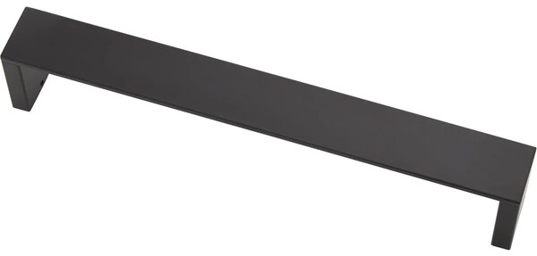 CERANO - Nástenný držiak na uteráky Camill - čierna matná - 40 cm