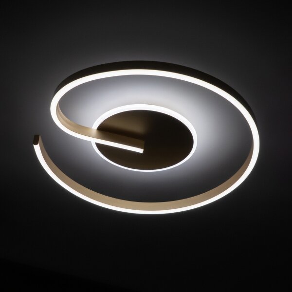Brilagi -LED stmievateľné stropné svietidlo SPIRAL LED/56W/230V 3000/4000/6000K+DO