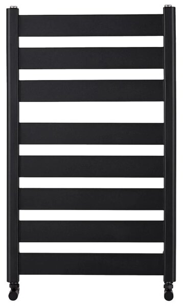 CERANO - Kúpeľňový radiátor Marco - bočné pripojenie - 698W - čierna matná - 920x550 mm