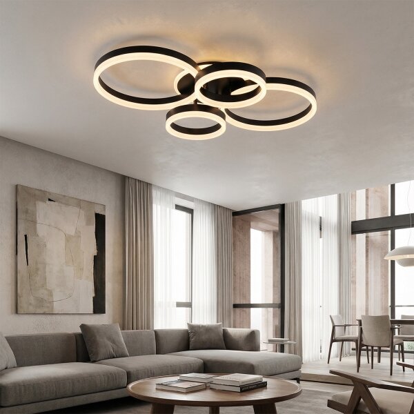 Brilagi - LED stmievateľné stropné svietidlo ORBITS LED/49W/230V 3000-6000K + DO