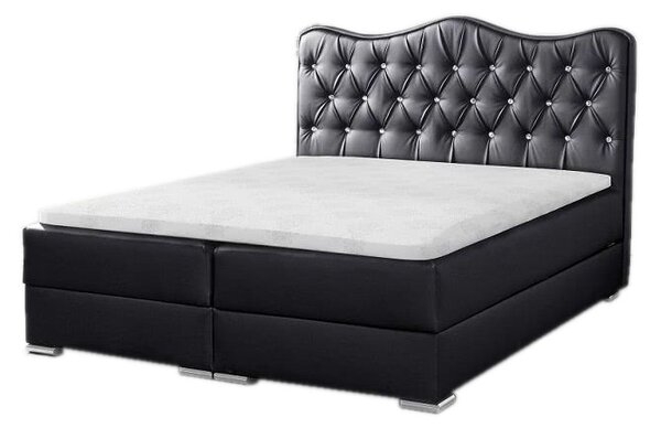 Čalúnená posteľ ALADIN + topper, 200x200, madryt 1100