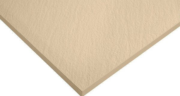 CERANO - Sprchová vanička obdĺžniková Pablo - SMC/minerálny kompozit - štruktúrovaná ivory - 90x70x3 cm