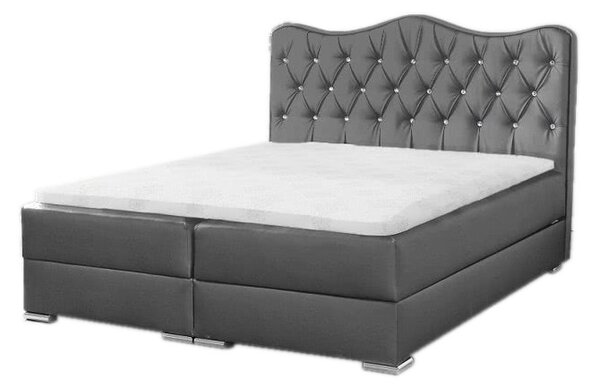 Čalúnená posteľ SULTAN + topper, 200x200, madryt 190