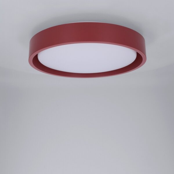 Brilagi - LED stropné svietidlo MATTEO LED/24W/230V priemer 31 cm červené