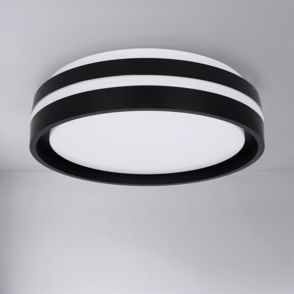 Brilagi - LED stropné svietidlo NAOMI LED/24W/230V pr. 28,5 cm čierne