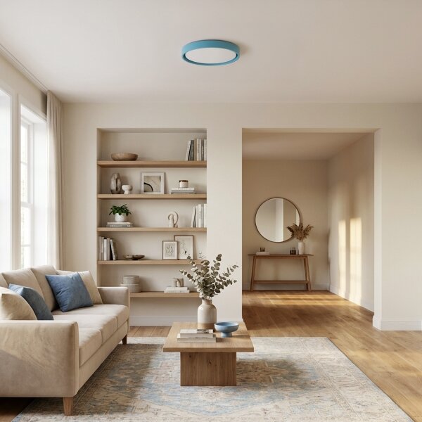 Brilagi-LED Stmievateľné svietidlo MATTEO LED/48W/230V 3000-6500K priemer 41 cm tyrkysové + diaľkové ovládanie