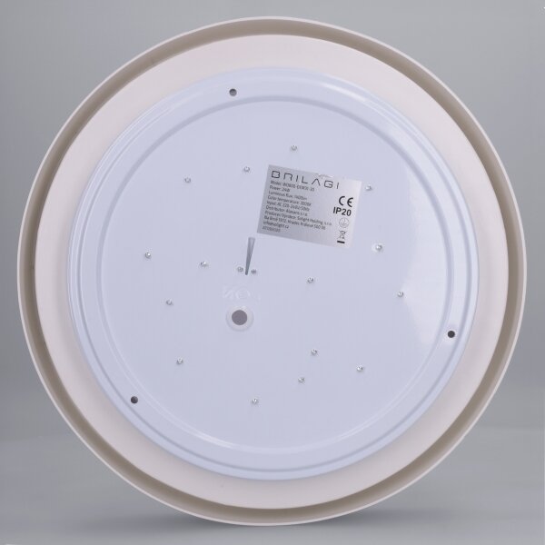 Brilagi - LED stropné svietidlo MATTEO LED/24W/230V priemer 31 cm červené