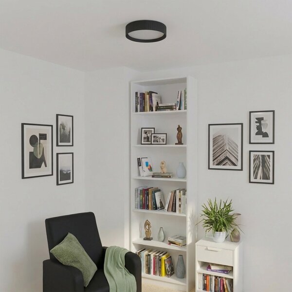 Brilagi - LED stropné svietidlo LUCIA LED/24W/230V priemer 31 cm čierne