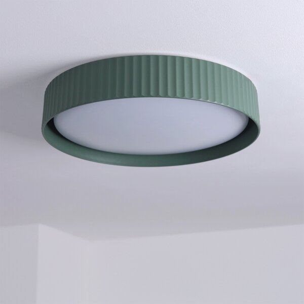 Brilagi -LED stmievateľné stropné svietidlo LUCIA LED/48W/230V pr. 41 cm zelené+diaľkové ovládanie