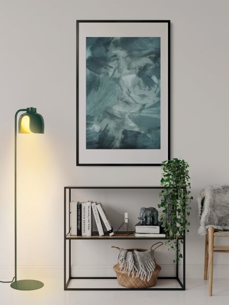 Osram - Stojacia lampa DECOR COROLLE 1xE27/15W/230V zelená