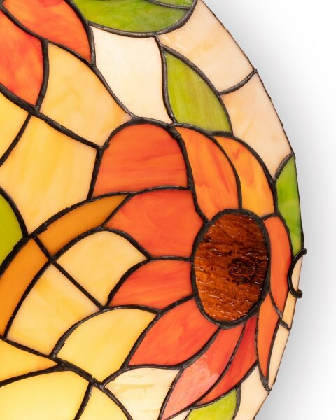 Brilagi - Tiffany vitrážové stropné svietidlo SUNFLOWER 2xE27/60W/230V pr. 40 cm