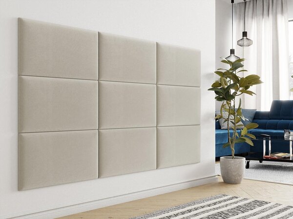 Čalúnený panel na stenu 70x40 PAG - béžový