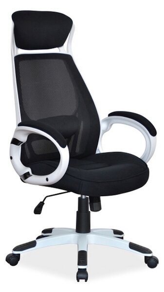 Kancelárska stolička NERF, 117-127x63x51x45-55, čierna