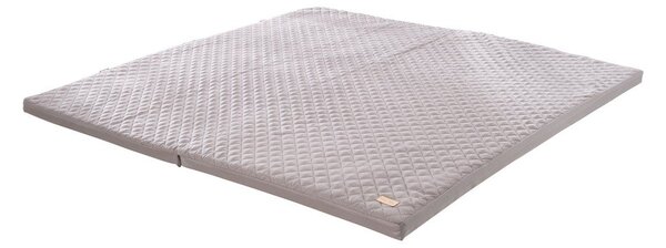 Tmavosivá detská hracia podložka 120x120 cm Style – Roba