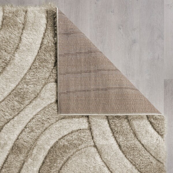 Flair Rugs , Kusový koberec Indulgence Velvet Carved Natural, 80x150, béžová, obývacia izba
