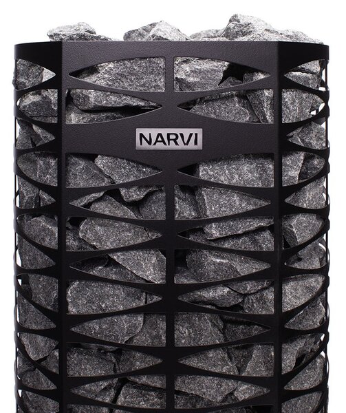 Narvi Saana Flow WiFi 9,0 kW – elektrická saunová pec Farba: black