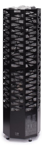 Narvi Smooth Flow WiFi 9,0 kW Black – elektrická saunová pec