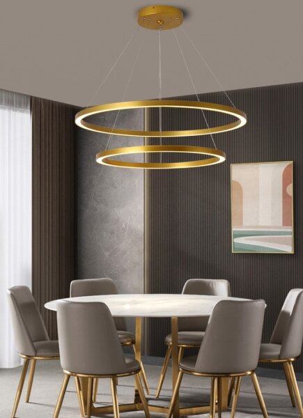 Immax NEO 07159-G80-60 - LED Stmievateľný luster FINO LED/93W/230V Tuya zlatá + DO