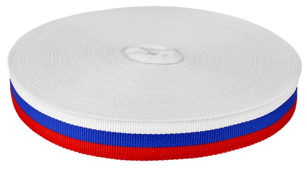 Páska trikolóra stuha 50m SK (Stuha vo farbách slovenskej trikolóry)