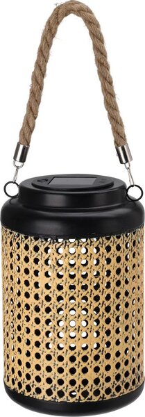 Vonkajšia solárna lampa s LED osvetlením a rúčkou – 2 kusy