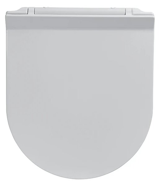 CERANO - WC sedátko so spomaľovacím mechanizmom Sedile - slim/UF - biela lesklá - 36,4x4,9x42,7 cm