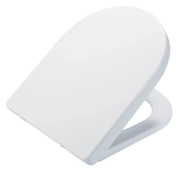 CERANO - WC sedátko so spomaľovacím mechanizmom Gabineto - biela lesklá - 35,9x5x46,4 cm