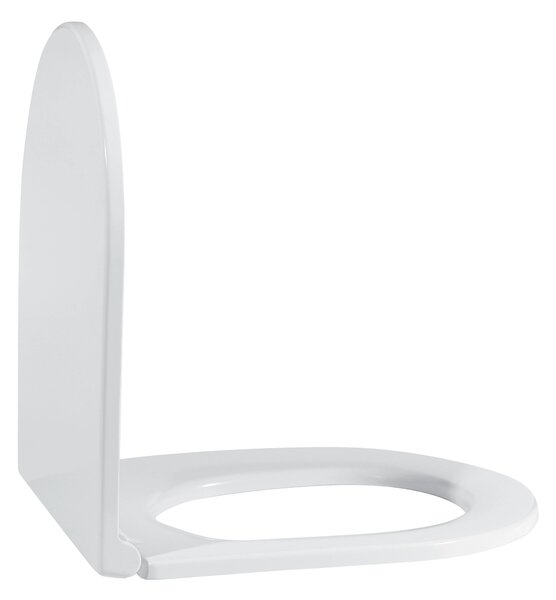 CERANO - WC sedátko so spomaľovacím mechanizmom Seggio - slim/UF - biela lesklá - 36x4,2x43 cm