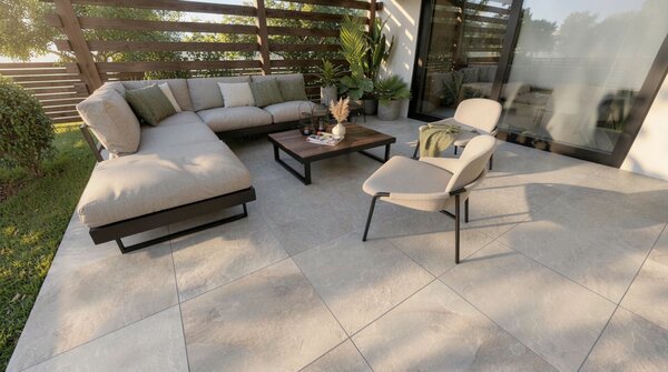 Oyster Silver 60x60x2