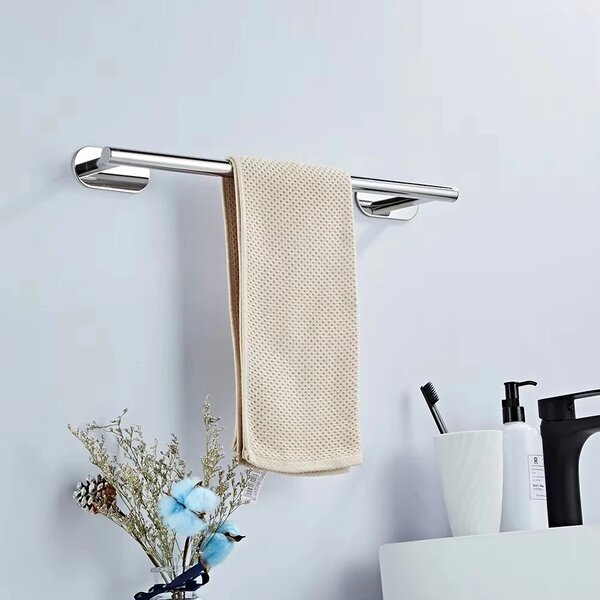 CERANO - Samolepiaci držiak na uteráky Reno - chróm - 60 cm