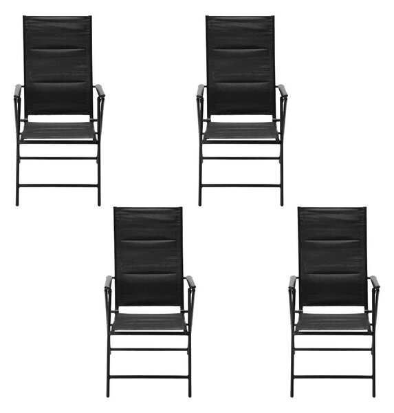 Set 4 ks záhradných polohovacích stoličiek AVENBERG TONY