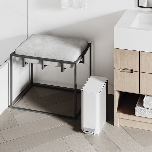 Pedálový oceľový odpadkový kôš 5 l – simplehuman