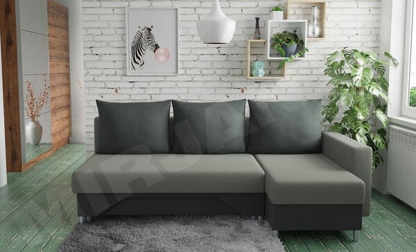 Mirjan24 Rohová sedacia súprava Martin, Dostupné poťahy: Alova 68 + Alova 07, Strana: ľavá 5902928383133