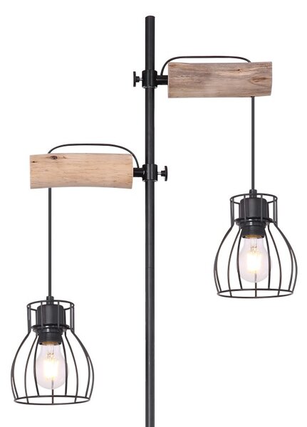 Globo 15326-2SN stojaca lampa Mina 2x40W | E27