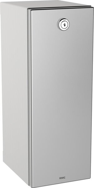 Dávkovač mydla KWC AR, RODAN, nerezová oceľ, 154x463x143 mm, povrchová montáž