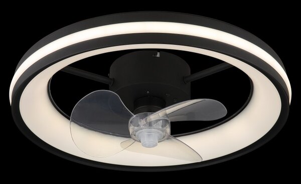 Globo 03651 LED ventilátor s osvetlením GATIAN | 30W integrovaný LED zdroj | 2215lm | 2700-6500K