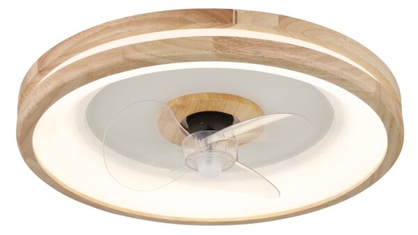 Globo 03650 LED ventilátor s osvetlením GATIAN | 30W integrovaný LED zdroj | 2250lm | 2700-6500K