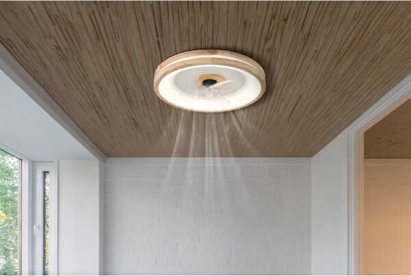 Globo 03650 LED ventilátor s osvetlením GATIAN | 30W integrovaný LED zdroj | 2250lm | 2700-6500K