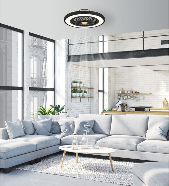 Globo 03653 LED ventilátor s osvetlením BLIZZAK | 45W integrovaný LED zdroj | 2080lm | 3000-6500K