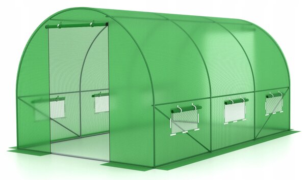 Profitent Záhradný fóliovník 2.5x4 PREMIUM ZELENY s UV filtrom - 3 segmentovy