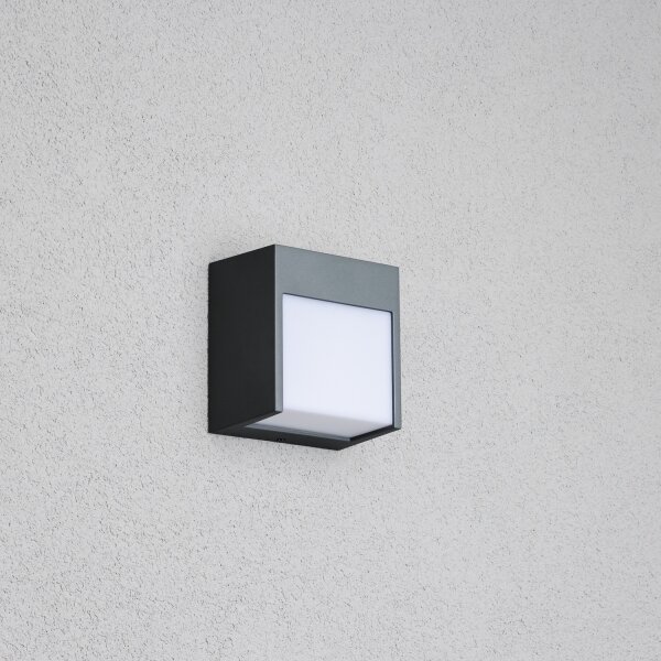 Brilagi - LED Vonkajšie nástenné svietidlo TERNI LED/12W/230V antracit IP44