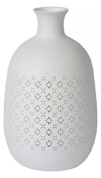 Lucide 13534/26/31 stolná lampička Tiesse 1x40W | E14 - biela, porcelán, vypínač na kábli