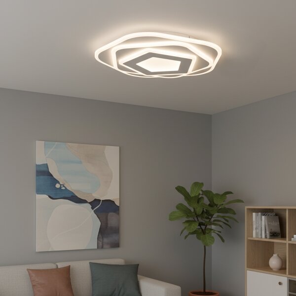 Brilagi - LED stmievateľné stropné svietidlo MODERN LED/64W/230V 3000-6000K + diaľkový ovládač