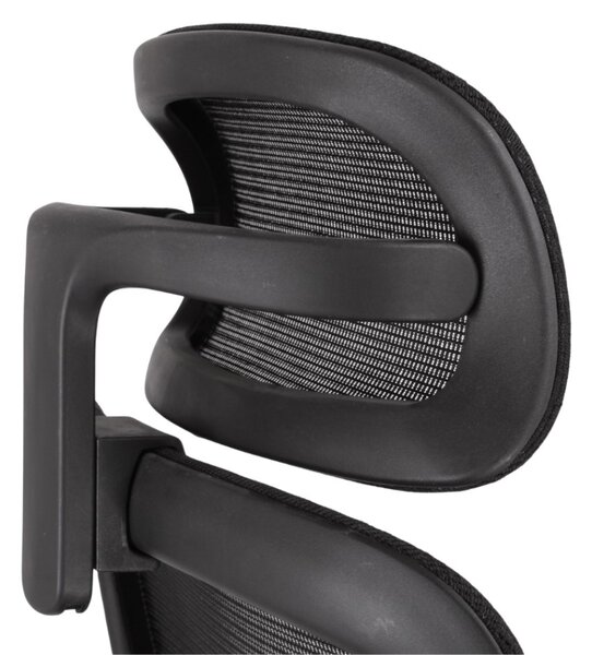 Kancelárska ergonomická stolička Neoseat ALLY — čierna, nosnosť 150 kg