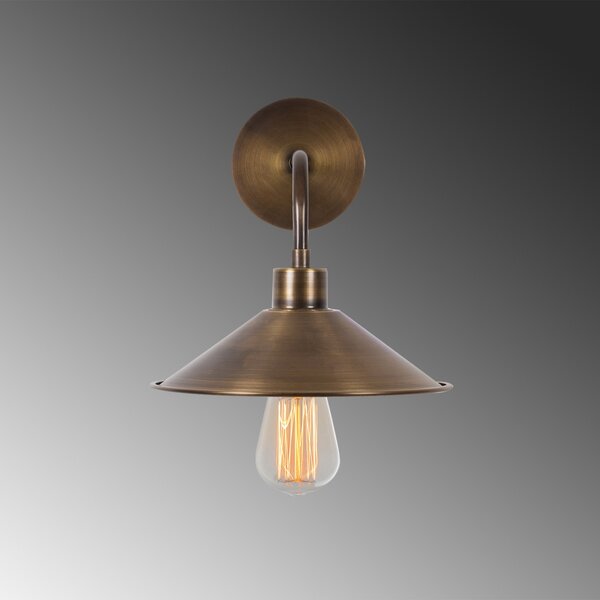 Opviq Nástenná lampa Sivani V mosadz
