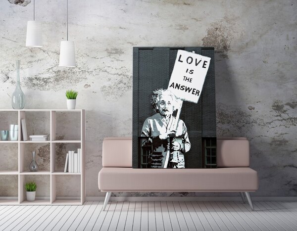 Wallity Obraz na plátne Einstein WY32 50x70 cm