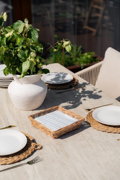 Okrúhle prestieranie Naba – set 2 ks